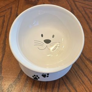 Ceramic Elevated Cat Bowl